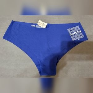 Victoria secret pink blue cheeksters undies XXL